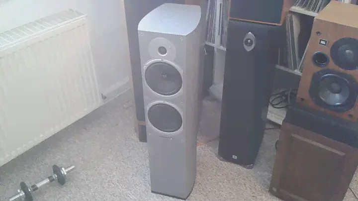 Wharfedale Diamond 9.5 Top Zustand super Klang audiophil Silber