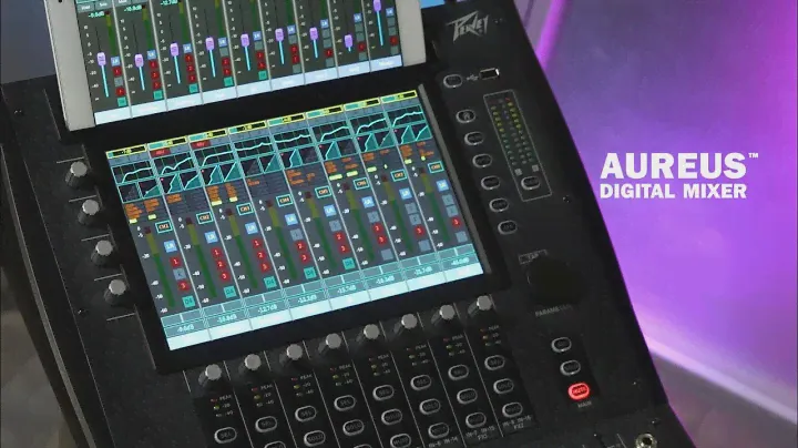 Встречайте цифровой микшер Peavey Aureus™