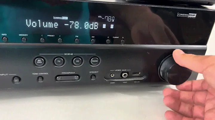 Yamaha RX-V375 5.1 Natural Sound w/ HDMI AV. Home Theater Receiver