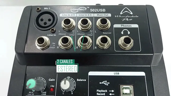 La mejor consola CONNECT 502USB de la marca WHARFEDALE