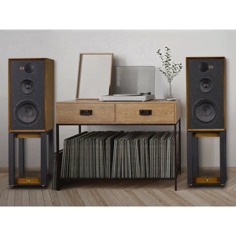 Wharfedale Wharfedale 85th Anniversary Linton with stands MAHOGANY-3