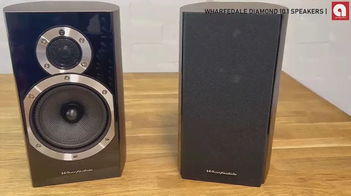 Wharfedale Diamond 10.1 Bookshelf Speakers | Walnut | Available At Audio Affair