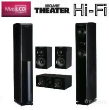 Wharfedale Obsidian 600 Cinema Pack Blackwood-0