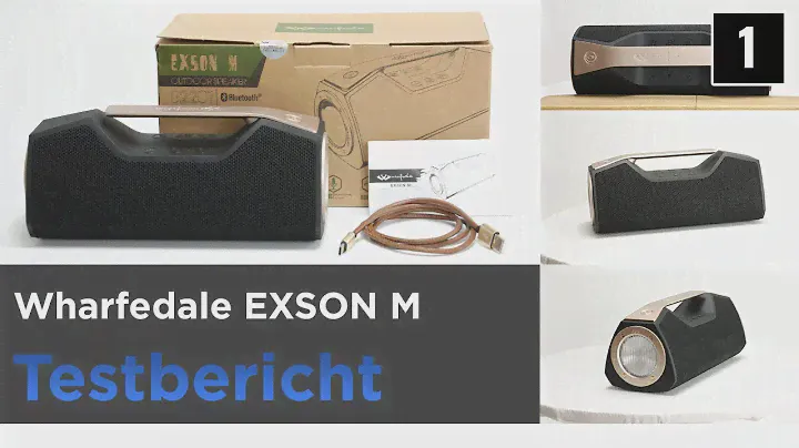 Wharfedale EXSON M im Test - Outdoor Bluetooth-Lautsprecher mit Lampe und Griff